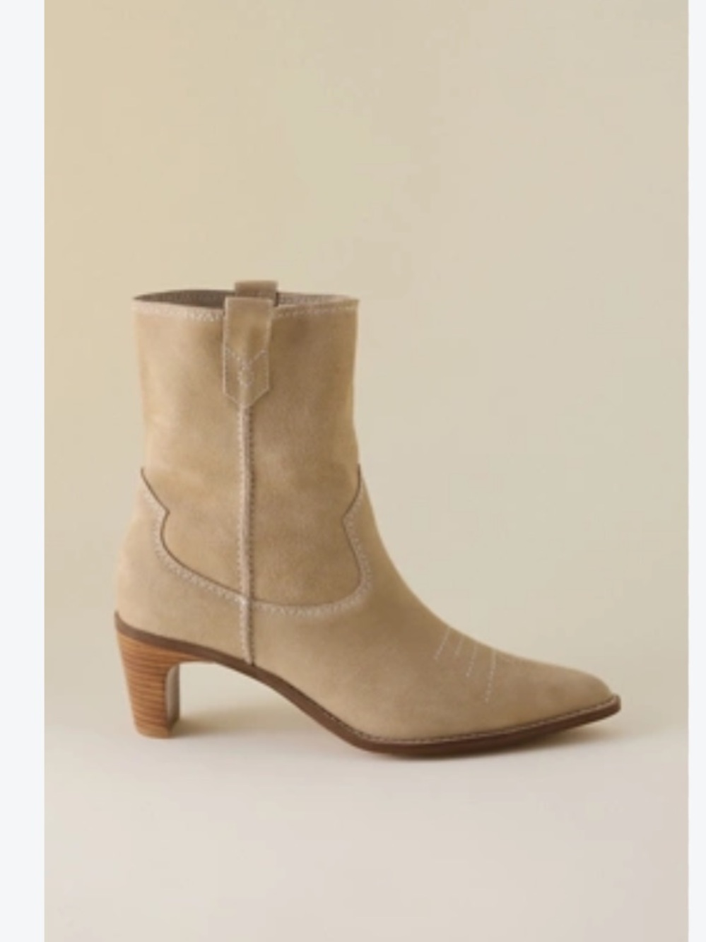 Anthropologie Kelsi Dagger Matty Leather Ankle Boots Sz 9